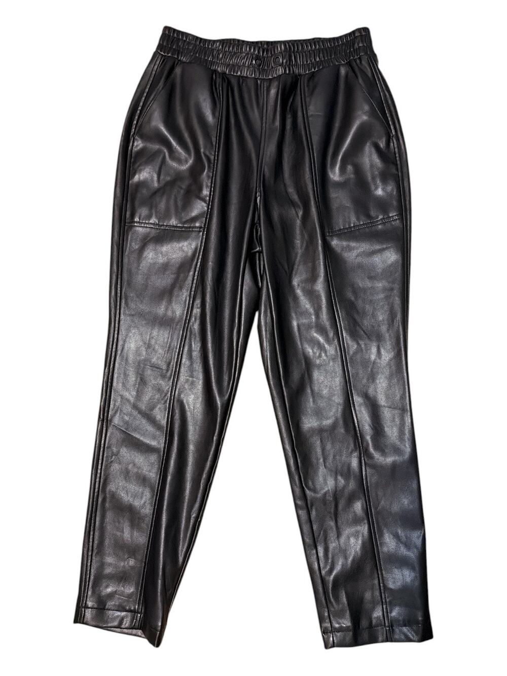 Calvin Klein Women’s Small Faux Leather Pants NEW